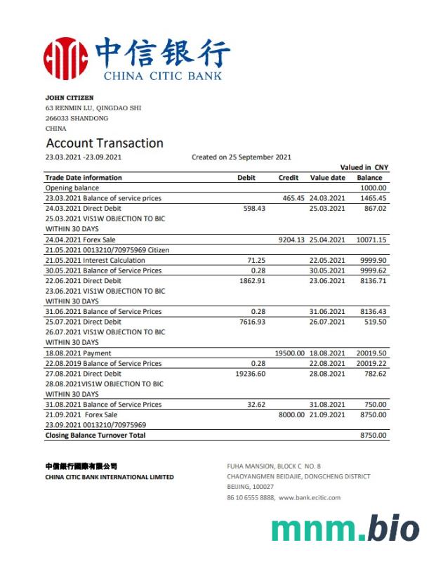 Oświadczenia Chile Scotiabank